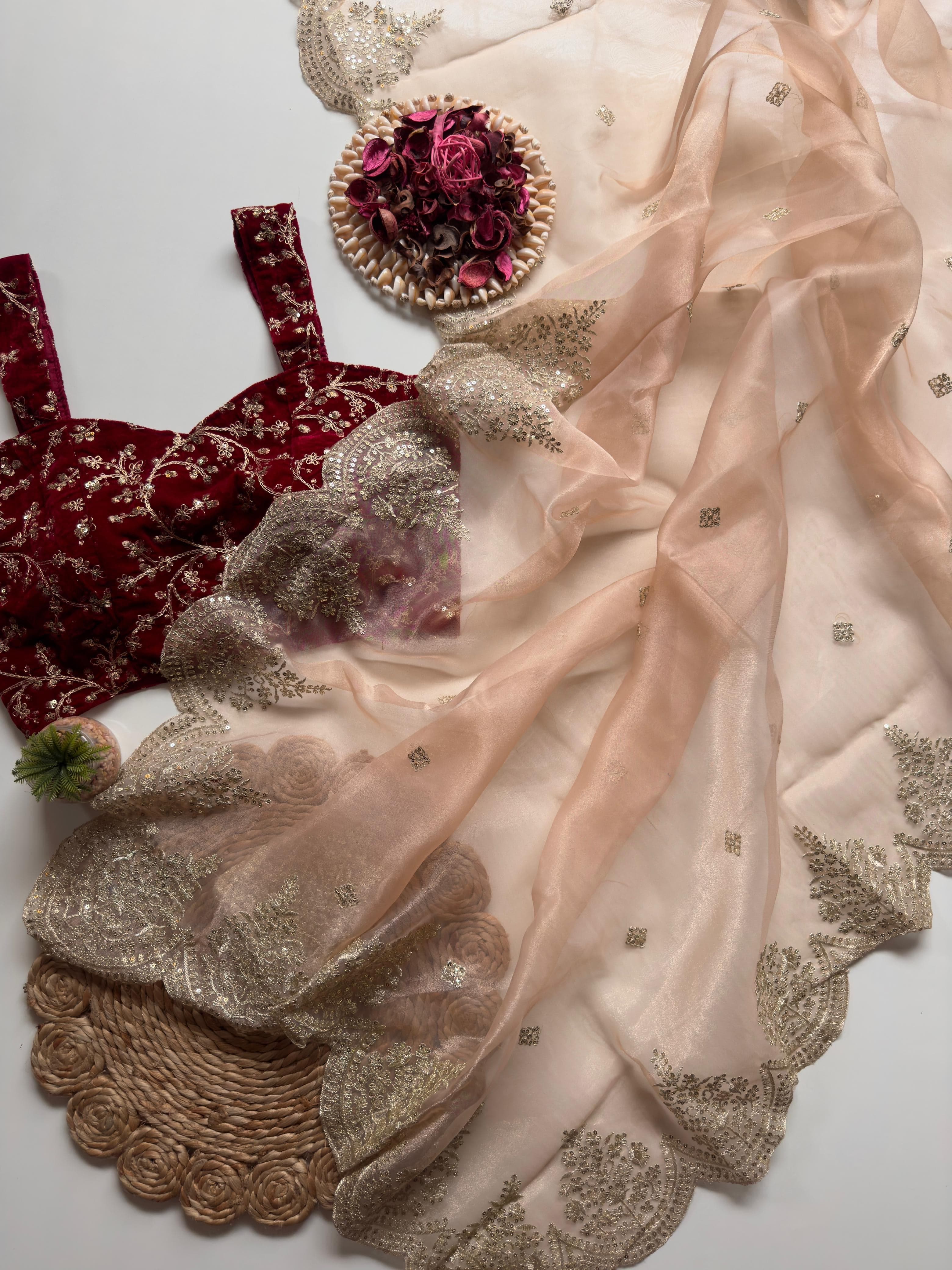 Sia – Soft Organza Drape