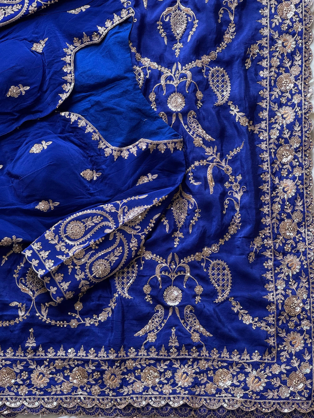 Shura - Designer Crepe Silk Saree