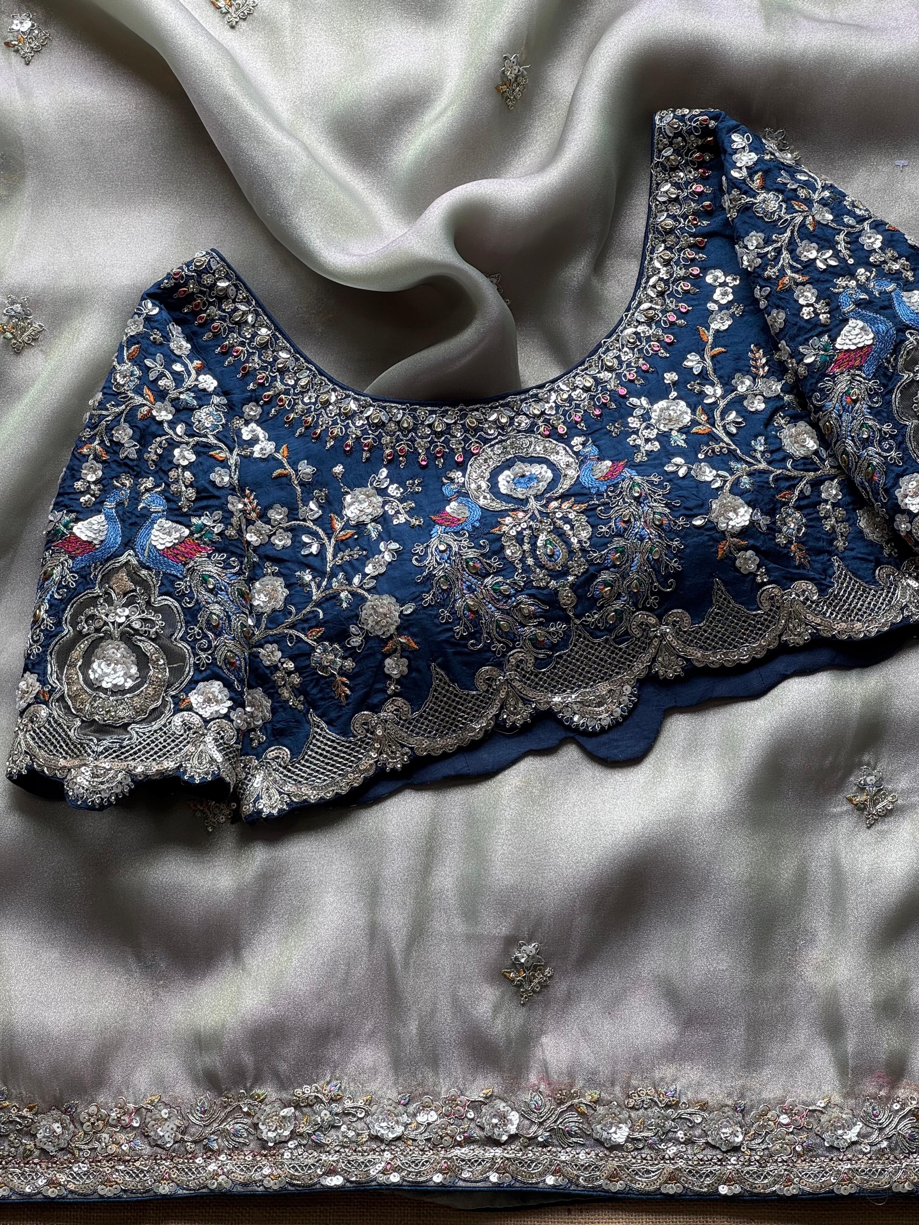 Rhea - Designer Cocktail Saree