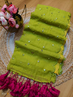 Manjari - Mul mul Cotton Saree