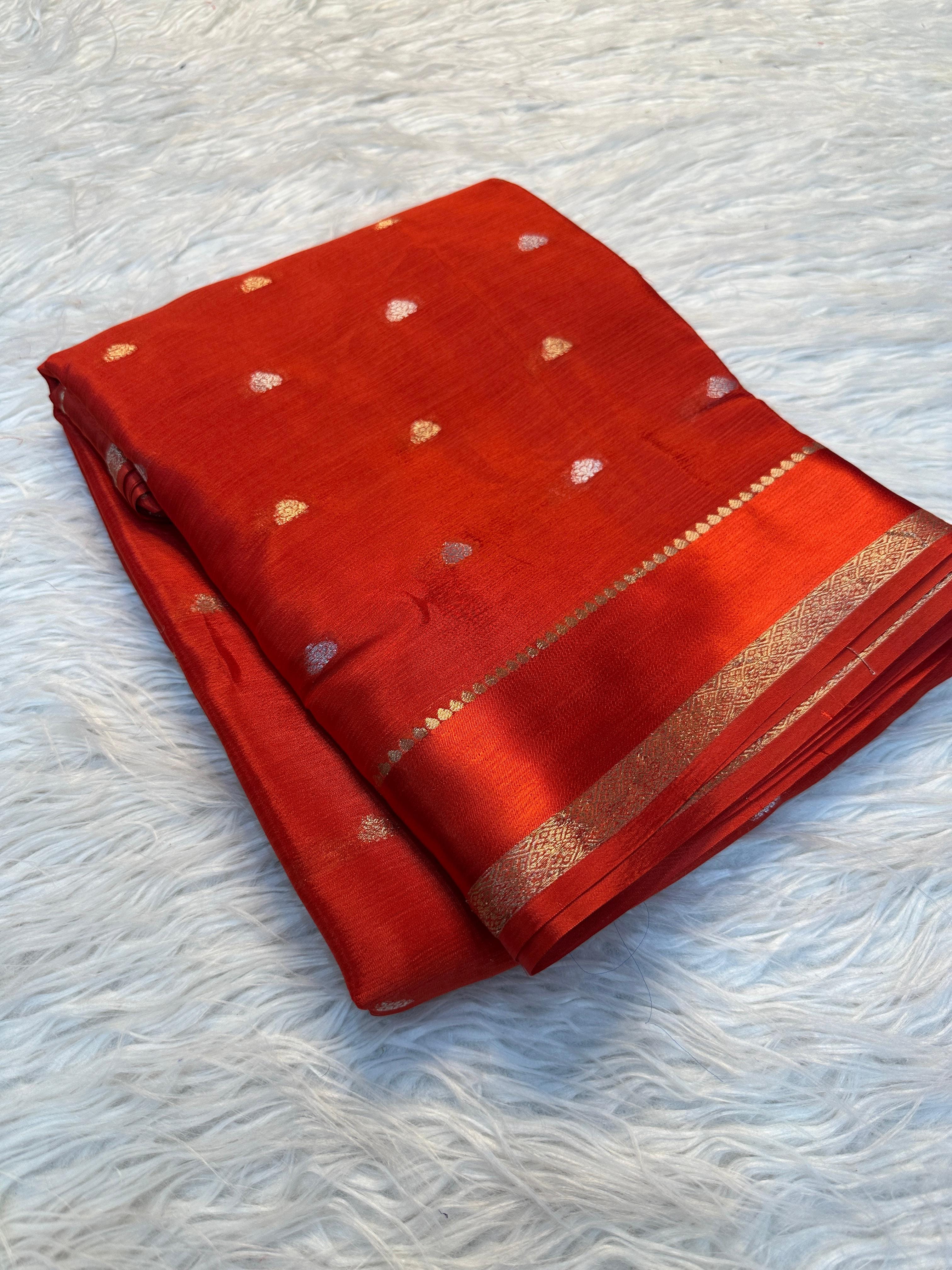 Tarika - Chinon Viscose Silk Saree