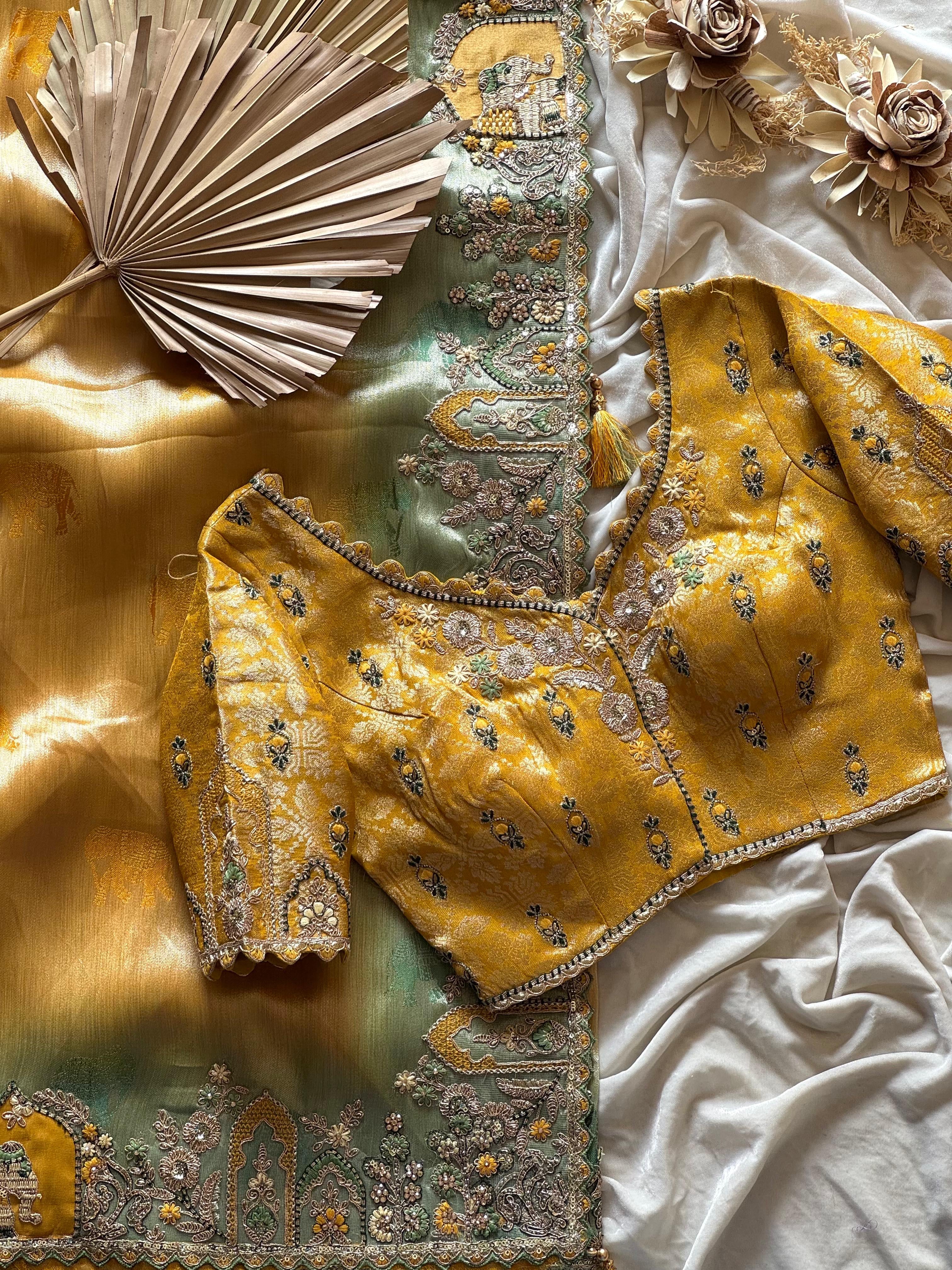 Jannat - Designer Handwork Saree