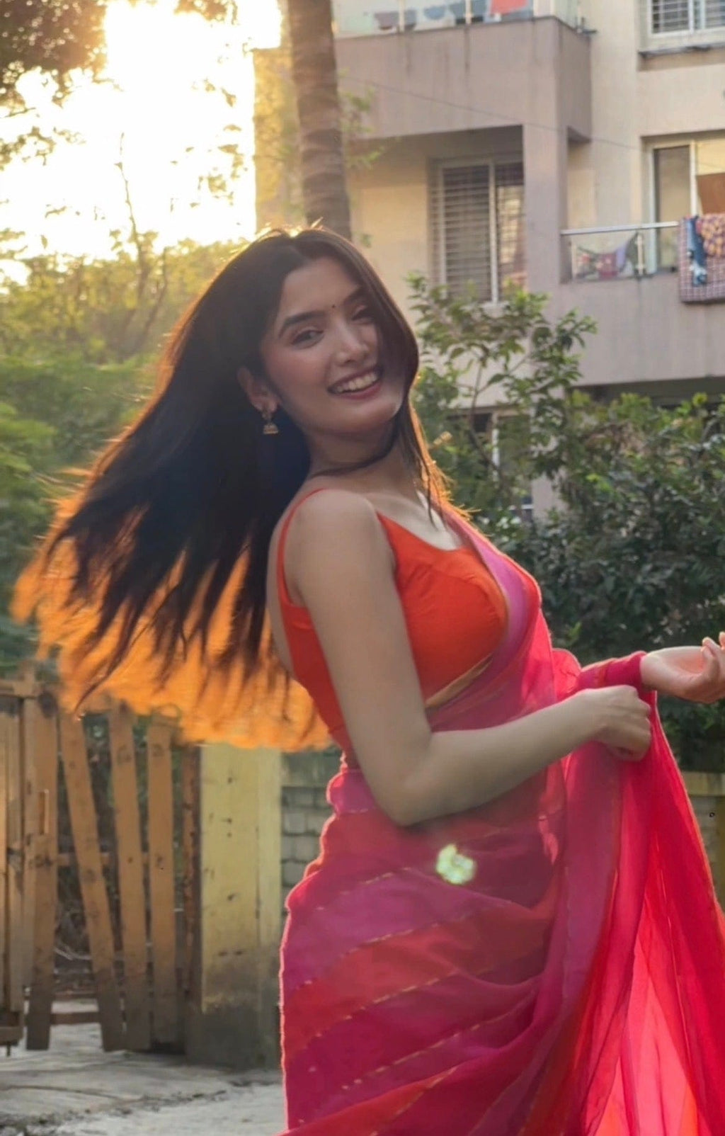 Isha - Pure Mulmul Soft Saree