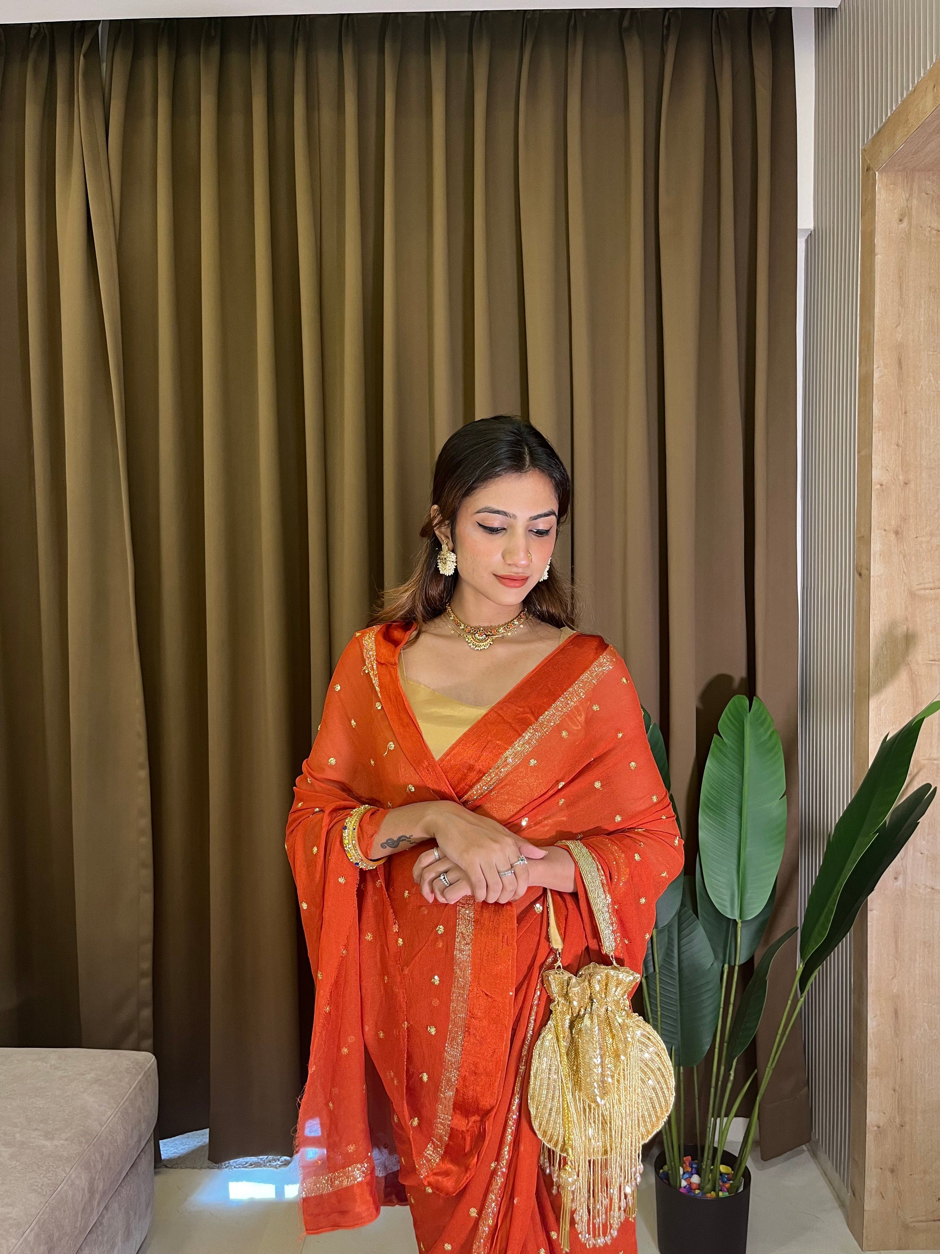 Samiksha - Soft Georgette saree