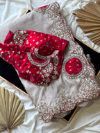 Kumkum - Designer Satin Silk Saree