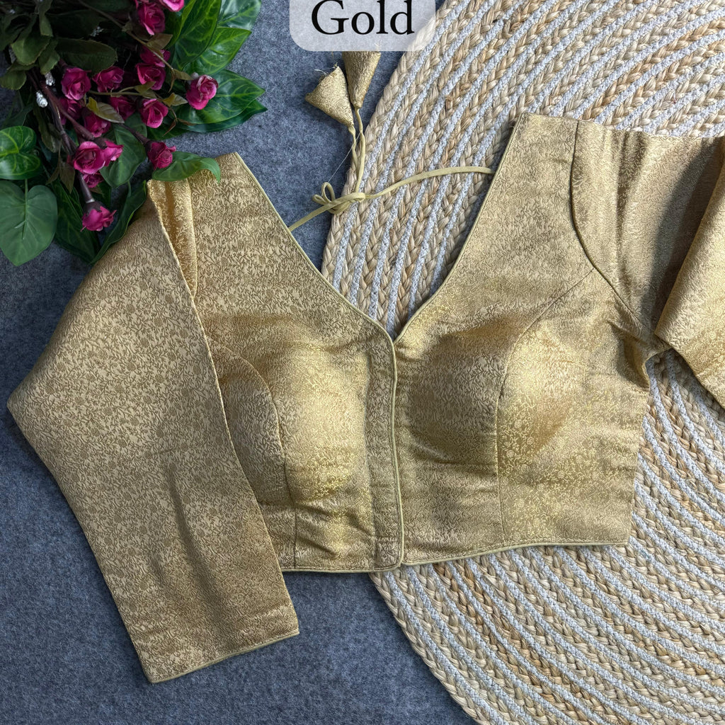 Dindhu - Brocade Padded Blouse