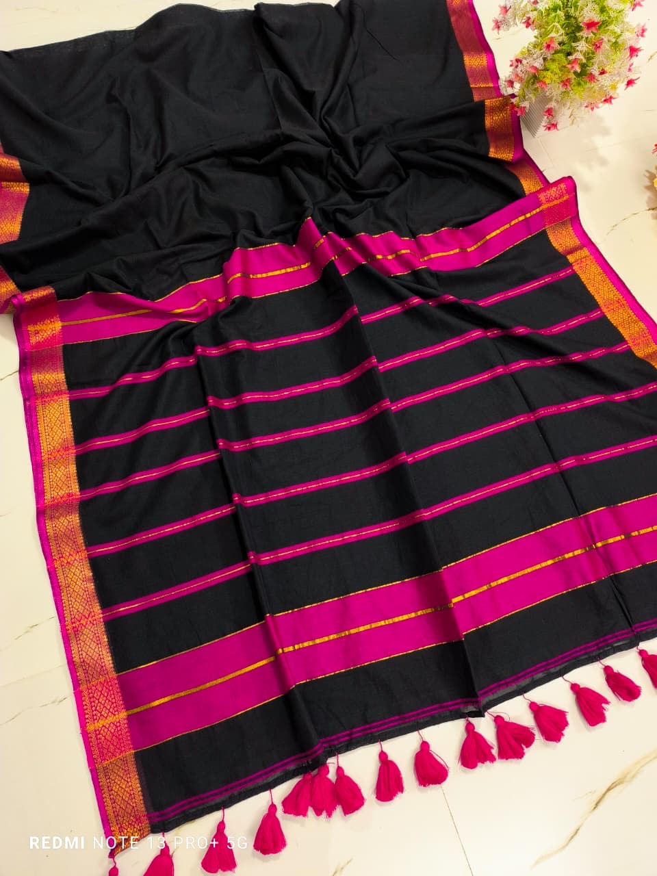 Kalika - Soft Mul Cotton Saree