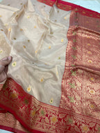 Gita - Banarasi Pure Tissue Silk Kadwa Saree