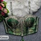 Monal - Banarasi silk Padded Blouse