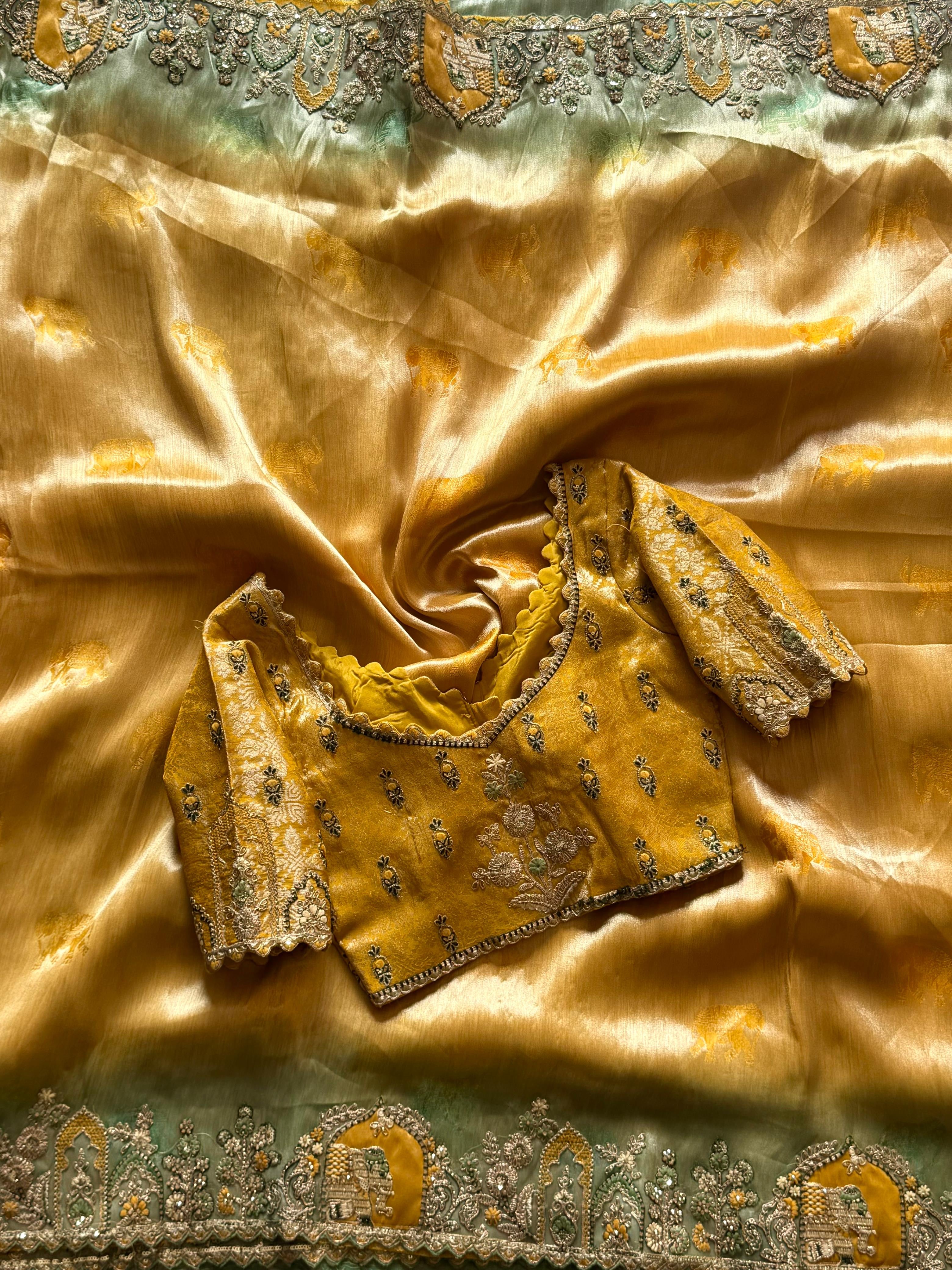 Jannat - Designer Handwork Saree
