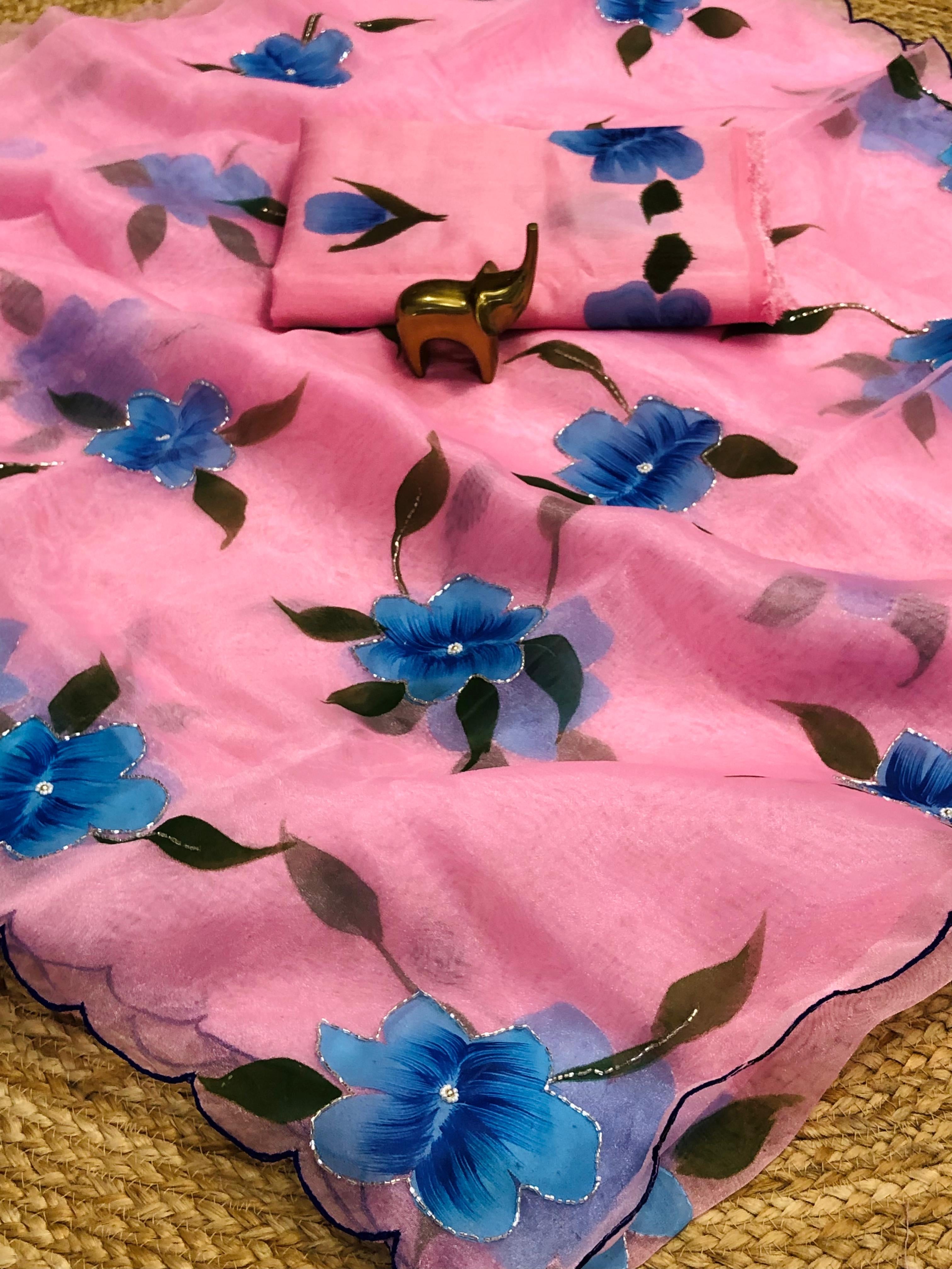 Radha - Soft Organza Saree