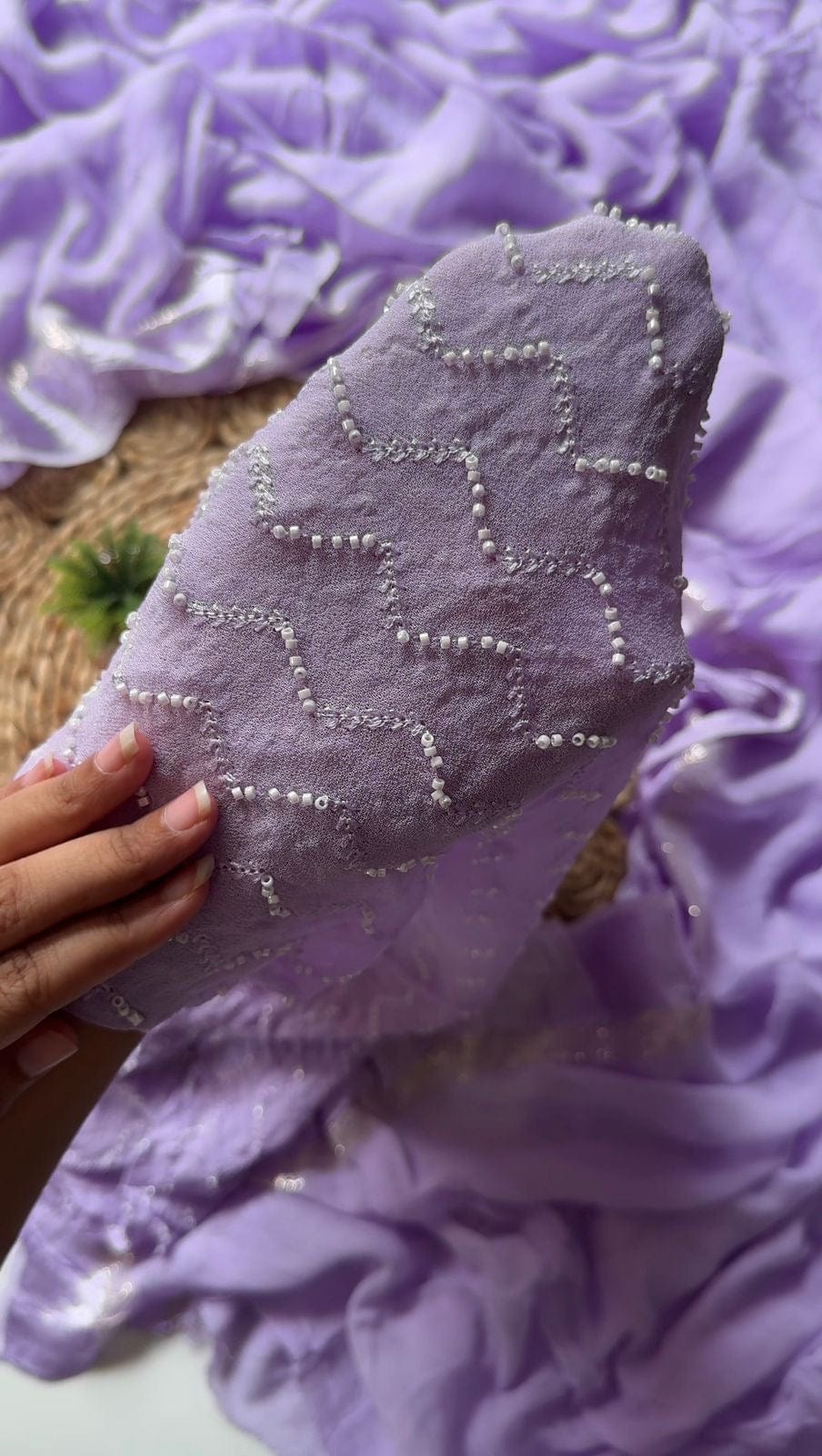 Maya - Viscose Georgette Saree