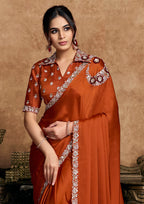 Debina - Designer Satin Saree