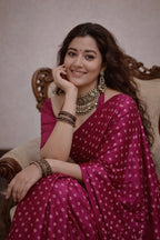 Maisha - Pure Modal Silk Bandej Saree
