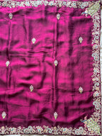 Urvashi - Pure Space Silk Handwork Saree