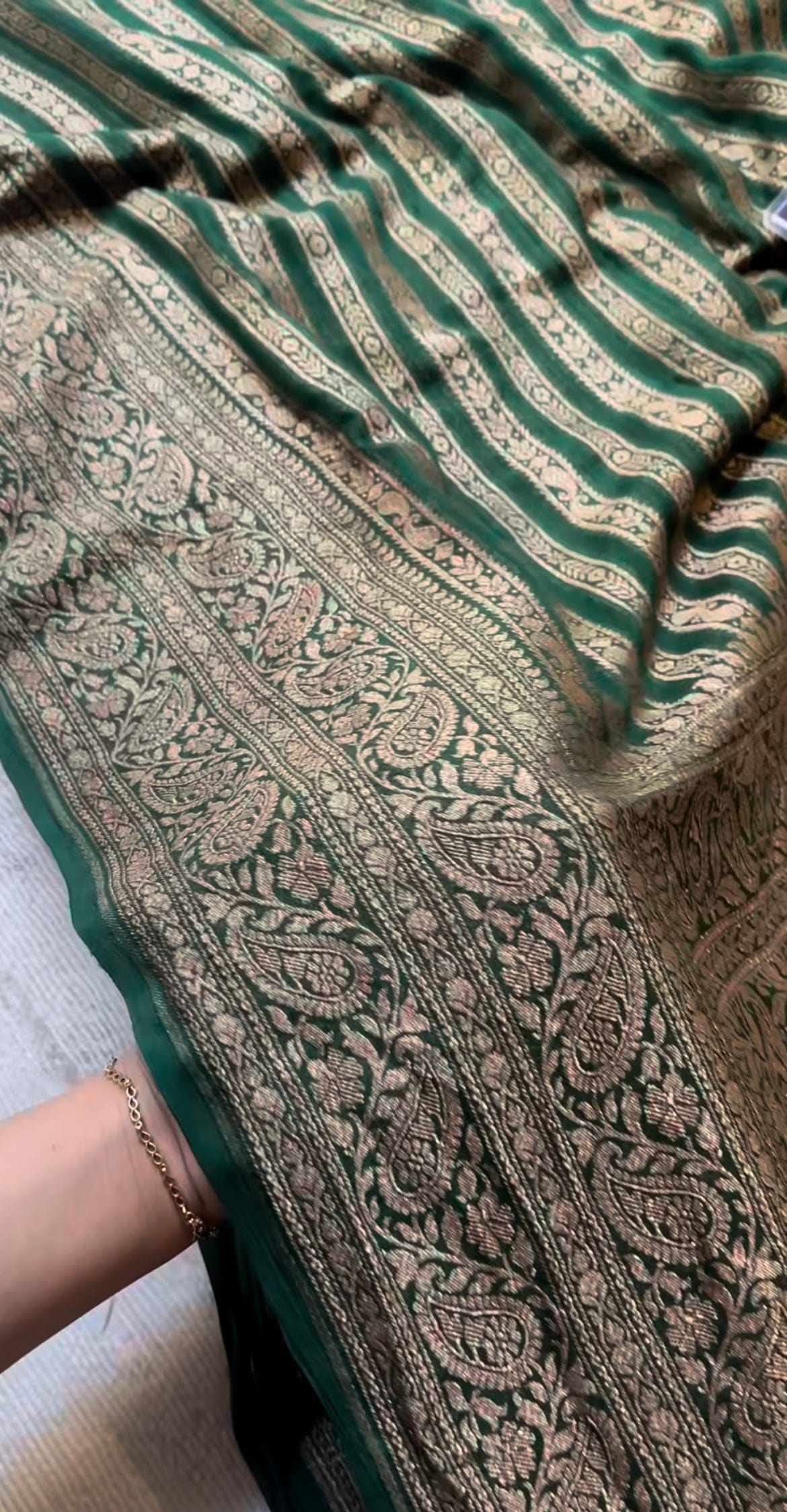 Nitara - Pure Khaddi Georgette Saree