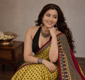 Nilofer - Pure Modal Ajrakh saree