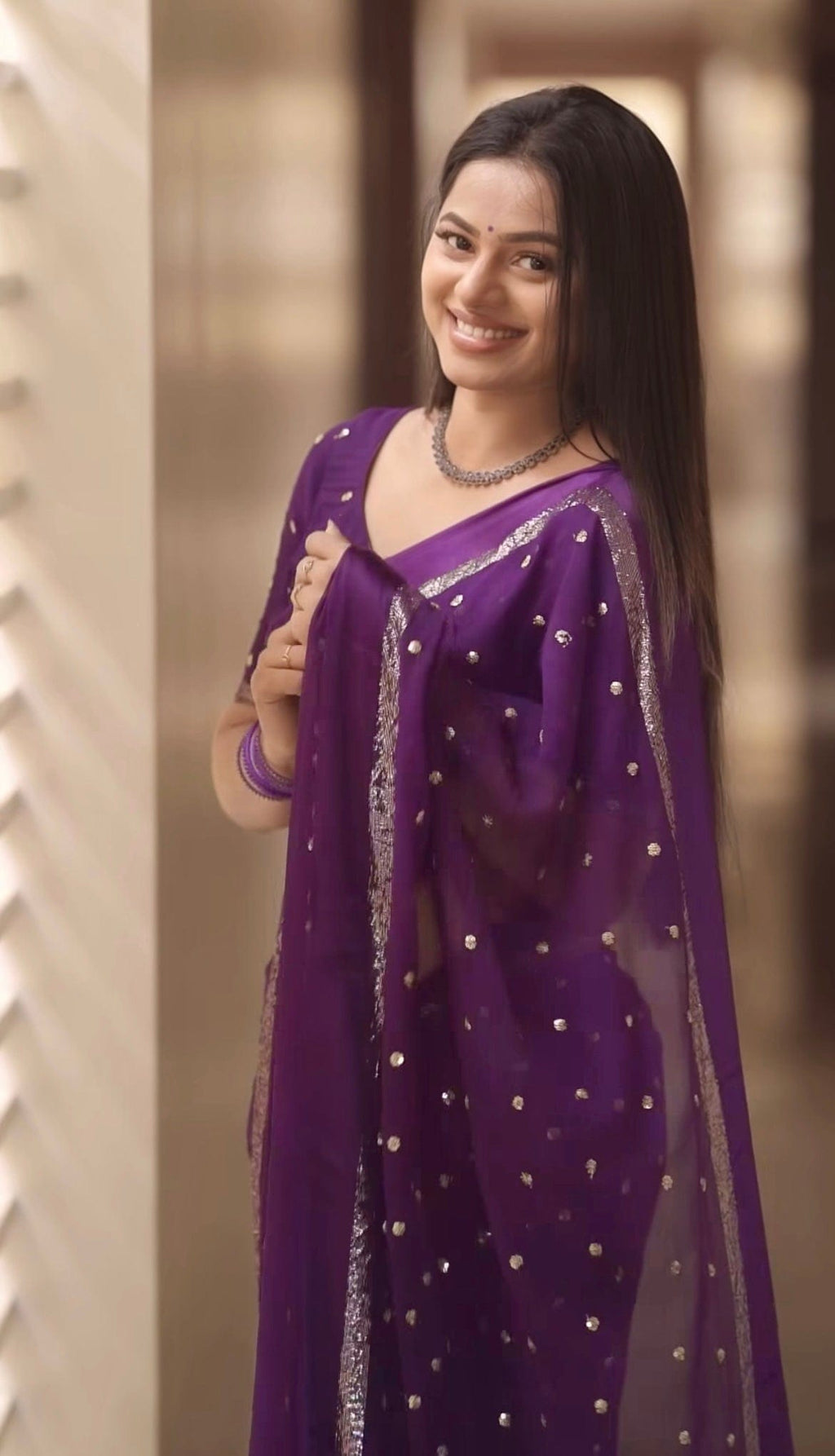 Rooh - Premium Viscose Georgette Saree