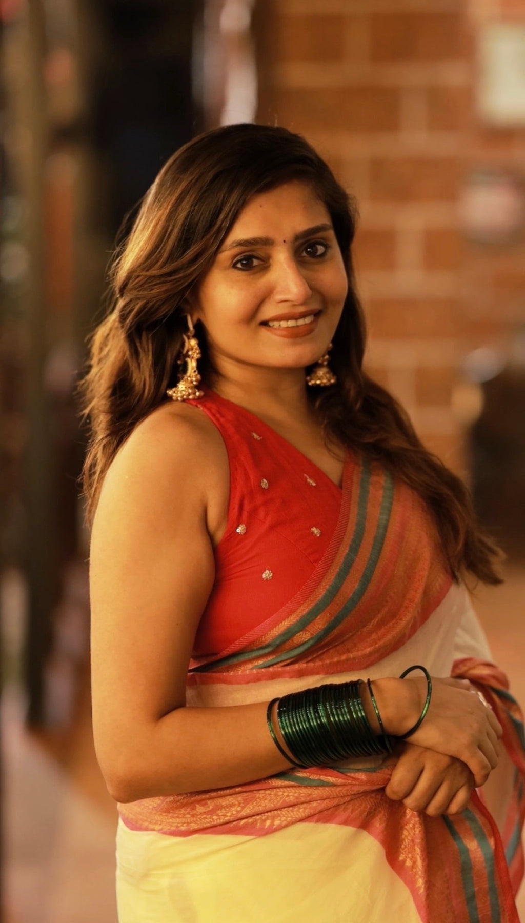 Archa - Mul mul Cotton Saree