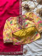 Risha - Designer Tabby Silk Saree