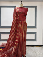 Nimsa - Pure Tissue Silk Saree