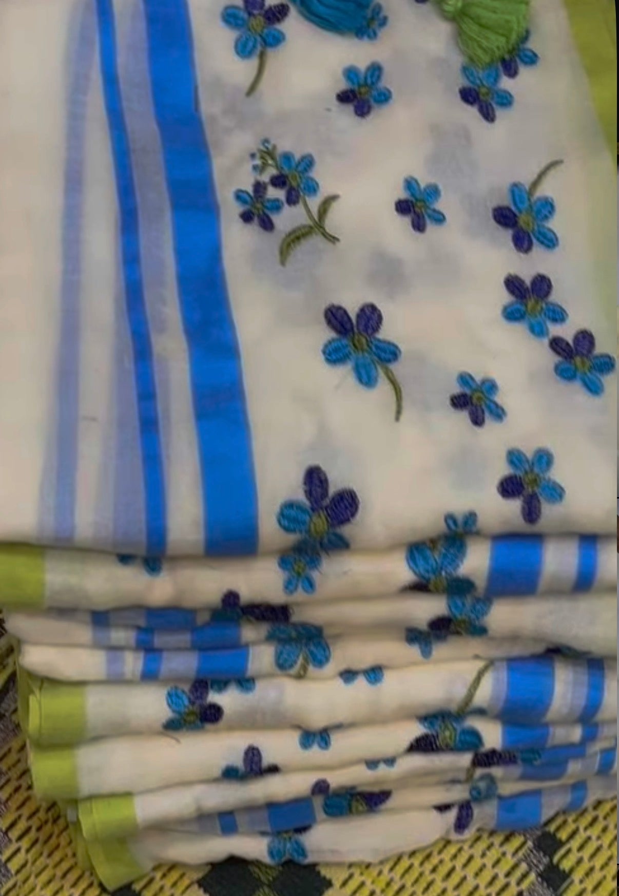 Amala - Mul mul Cotton Saree