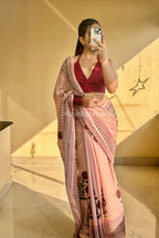 Malaika - Premium Cotton Mulmul Saree