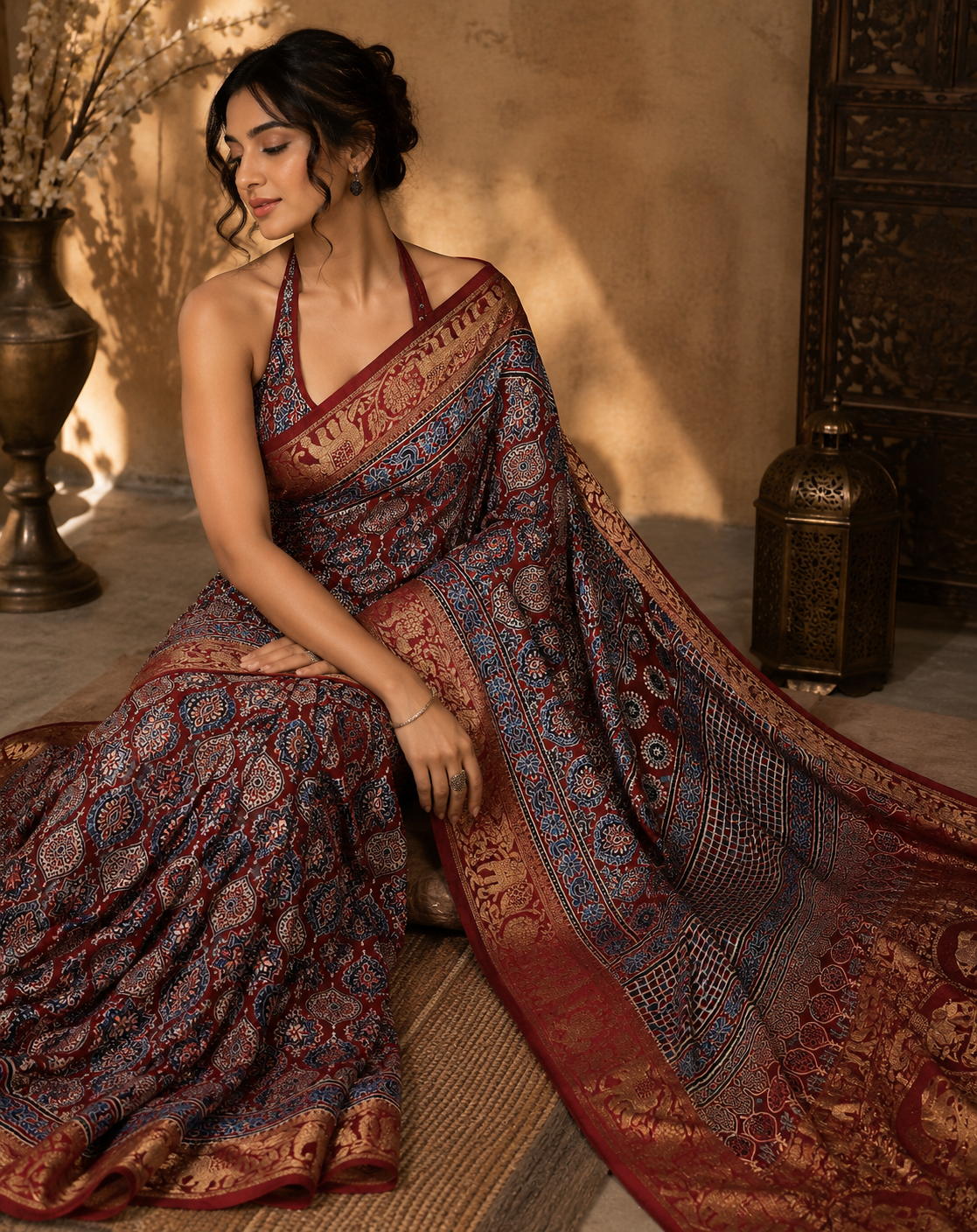 Janki - Pure Dola Silk weaving Saree