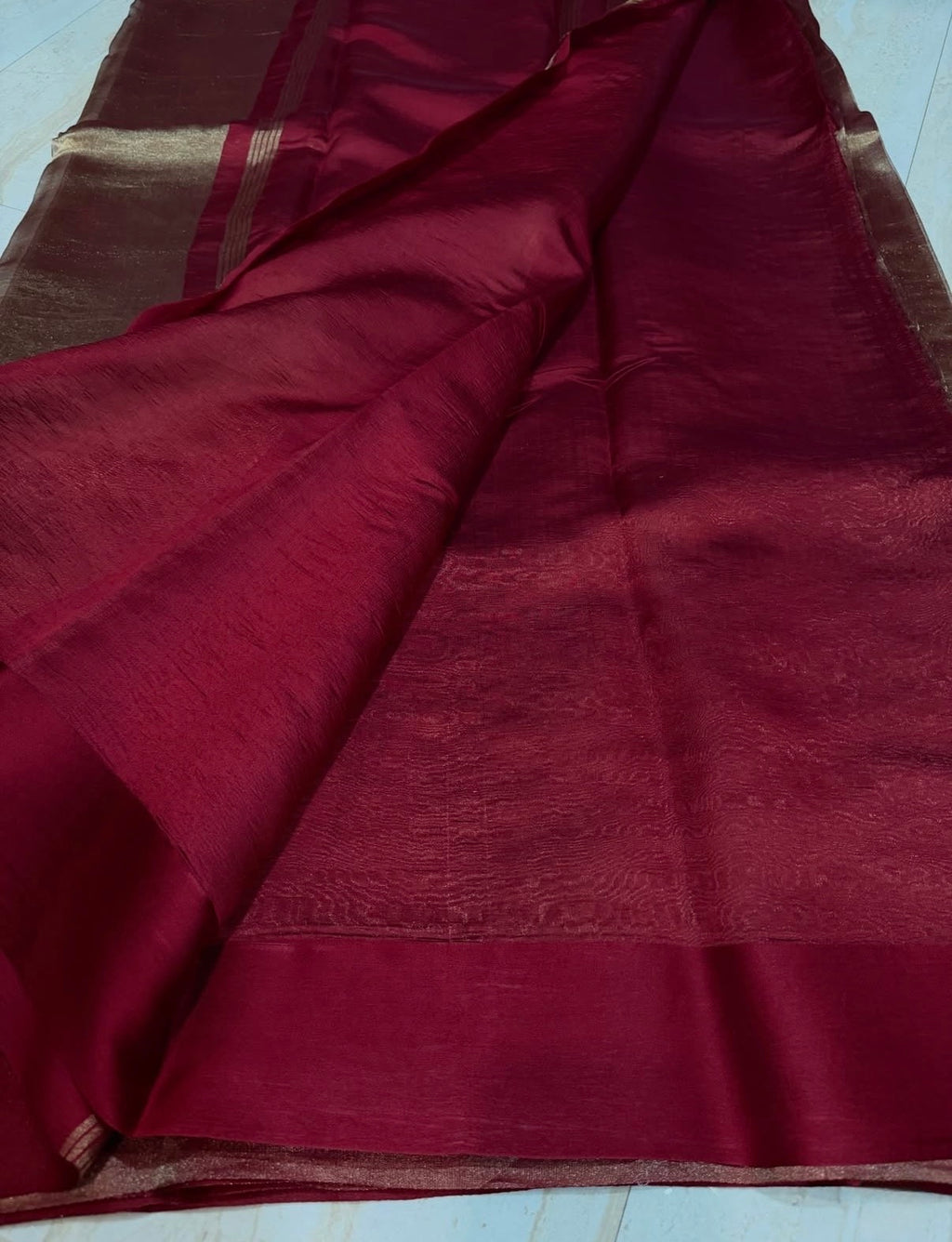 Tamra - Pure Gold Tissue Saree