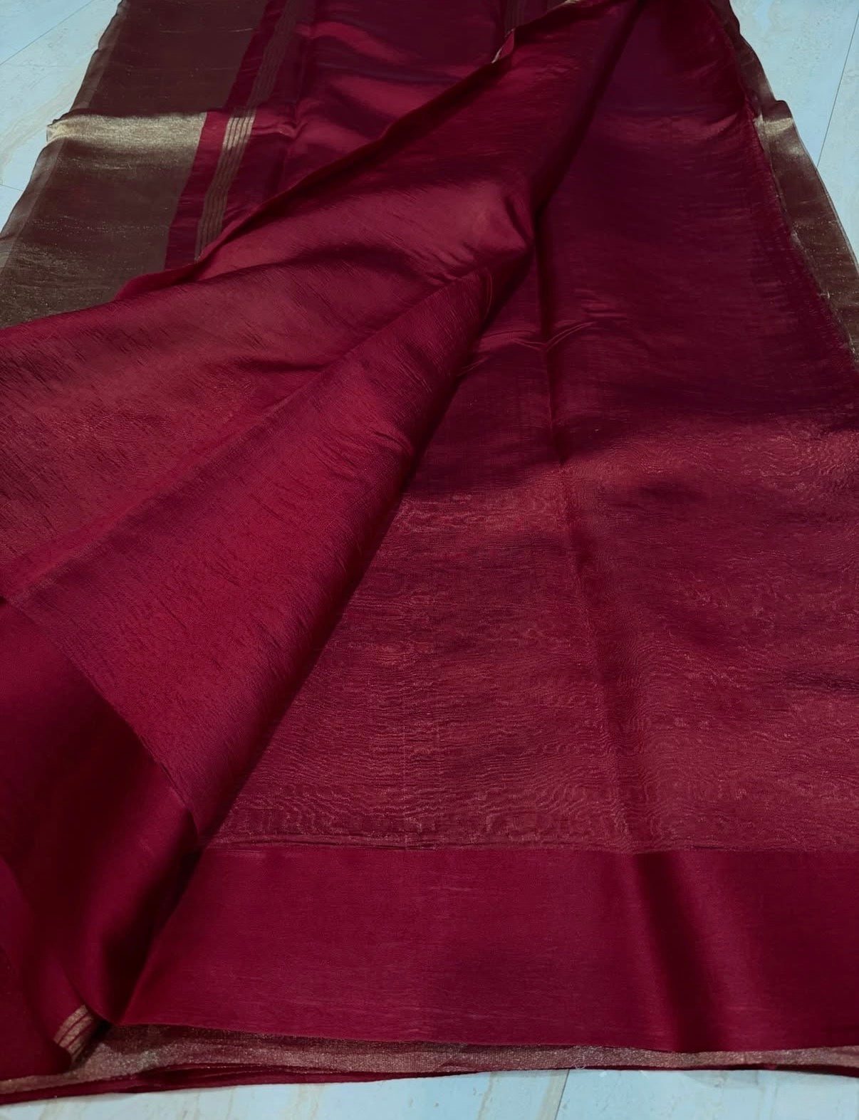 Tamra - Pure Gold Tissue Saree