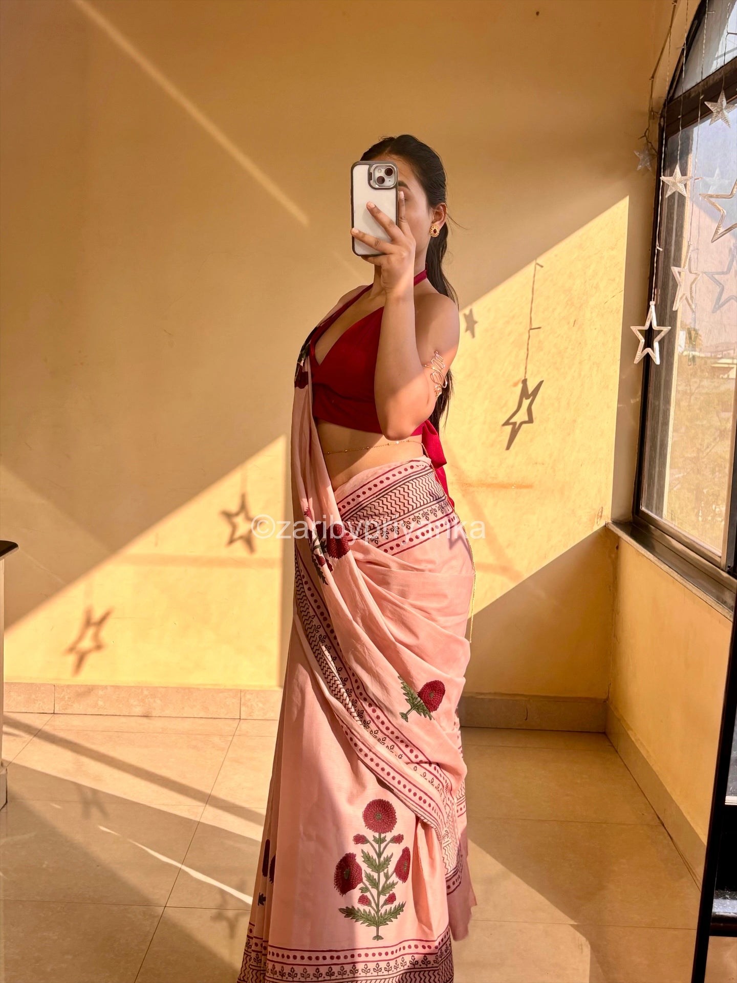 Malaika - Premium Cotton Mulmul Saree