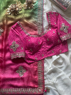 Roohani - Designer Tabby Silk Saree