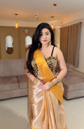 Tritva - Handloom Tissue Silk Saree