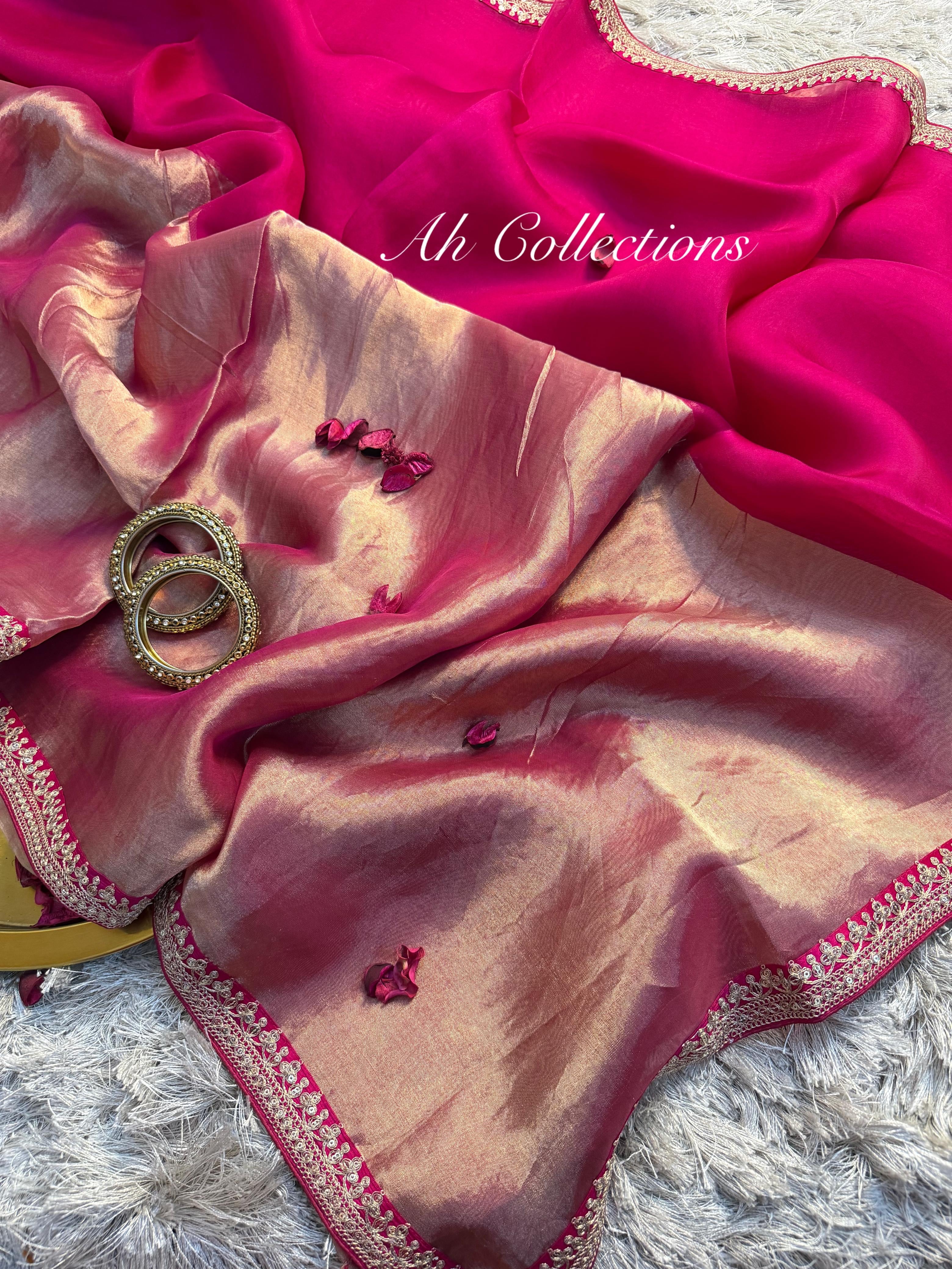 Mardani - Pure Organza Tissue Silk Saree