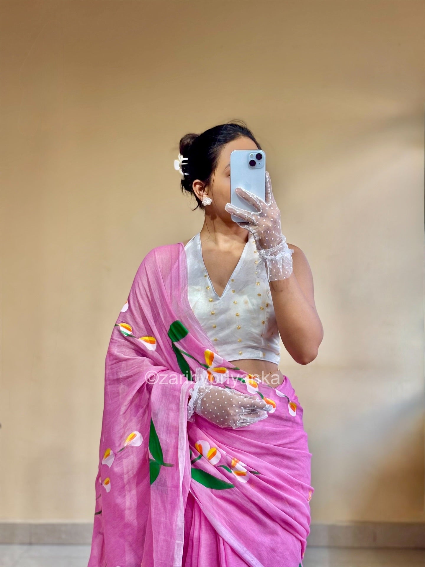 Mamta - Mul mul Cotton Saree