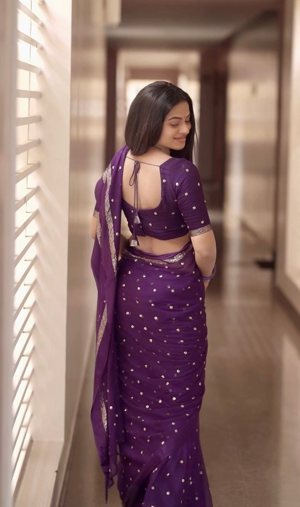 Rooh - Premium Viscose Georgette Saree