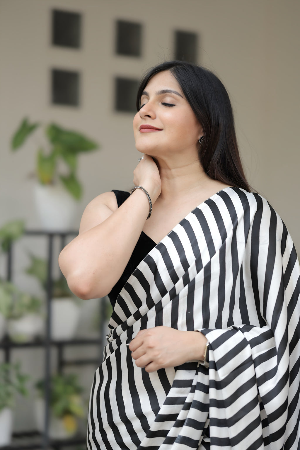 Nyla - Crepe silk Saree