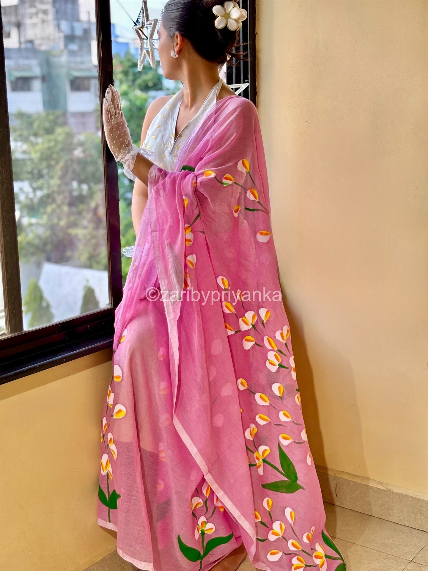 Mamta - Mul mul Cotton Saree