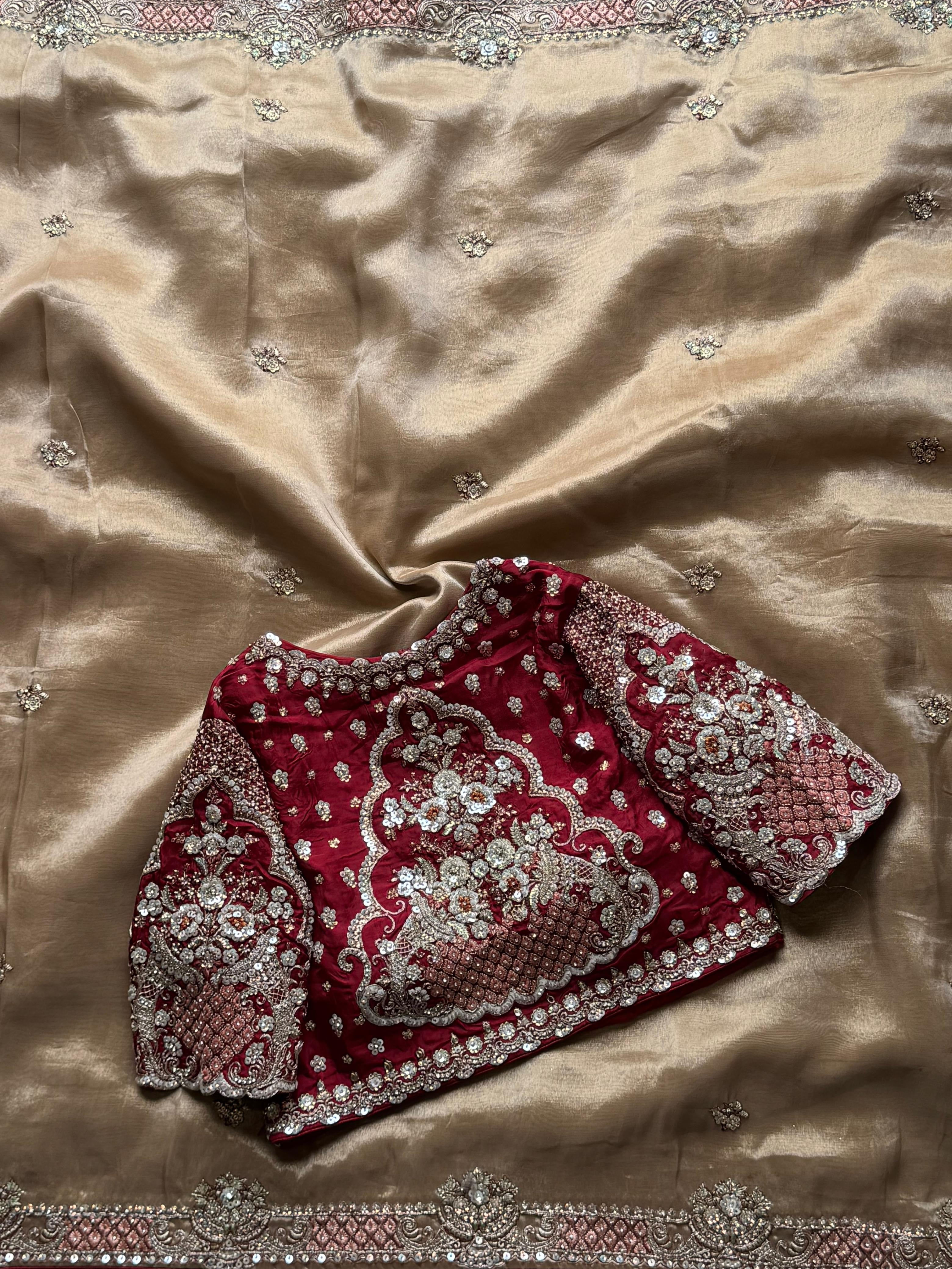 Samvrita - Designer Cocktail Saree