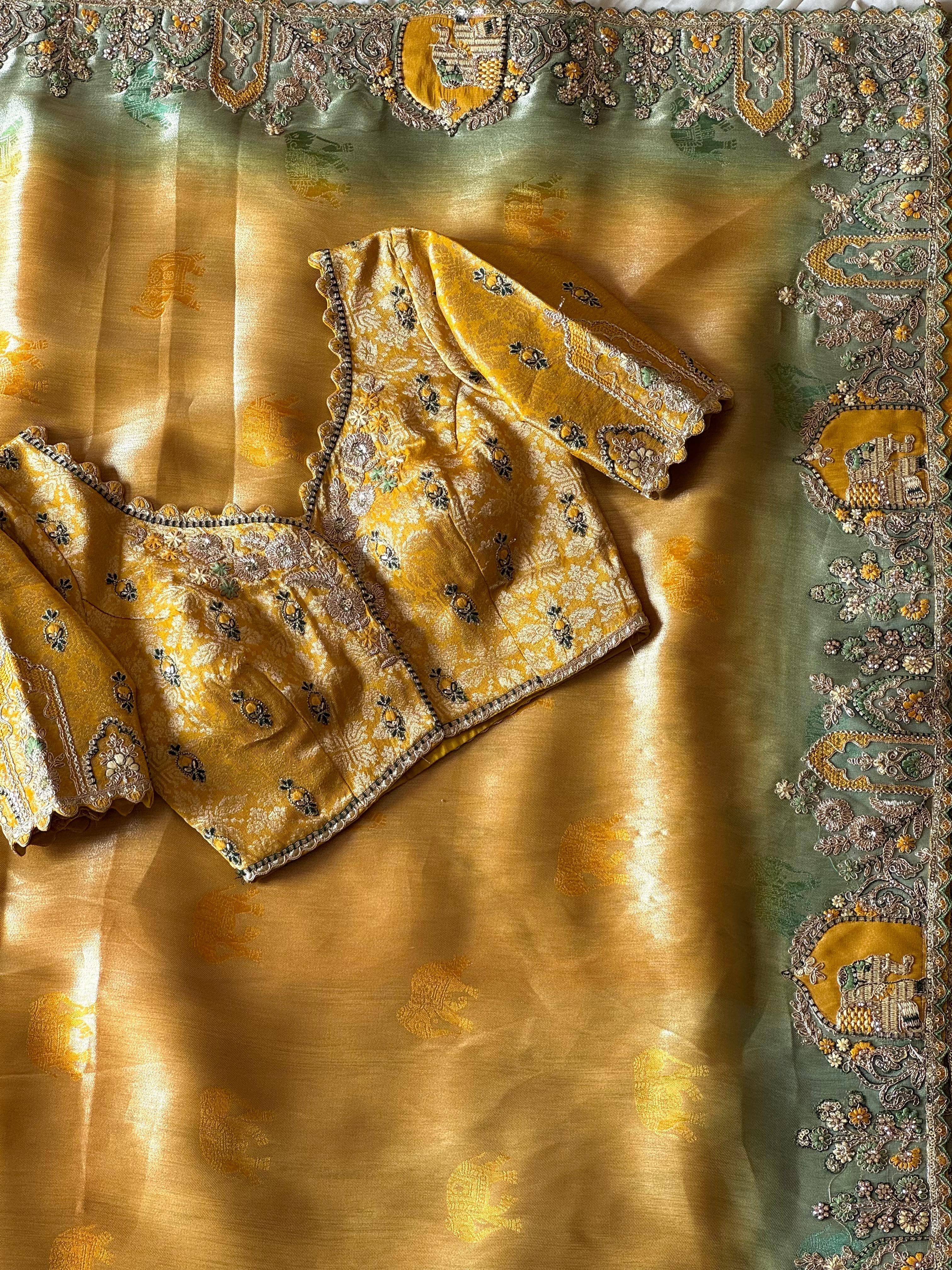 Jannat - Designer Handwork Saree