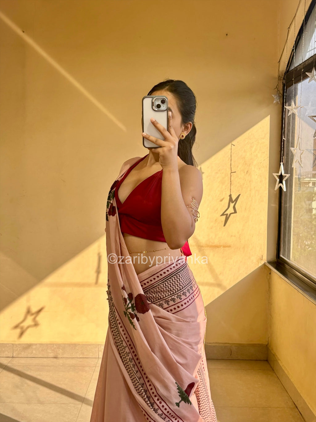 Malaika - Premium Cotton Mulmul Saree