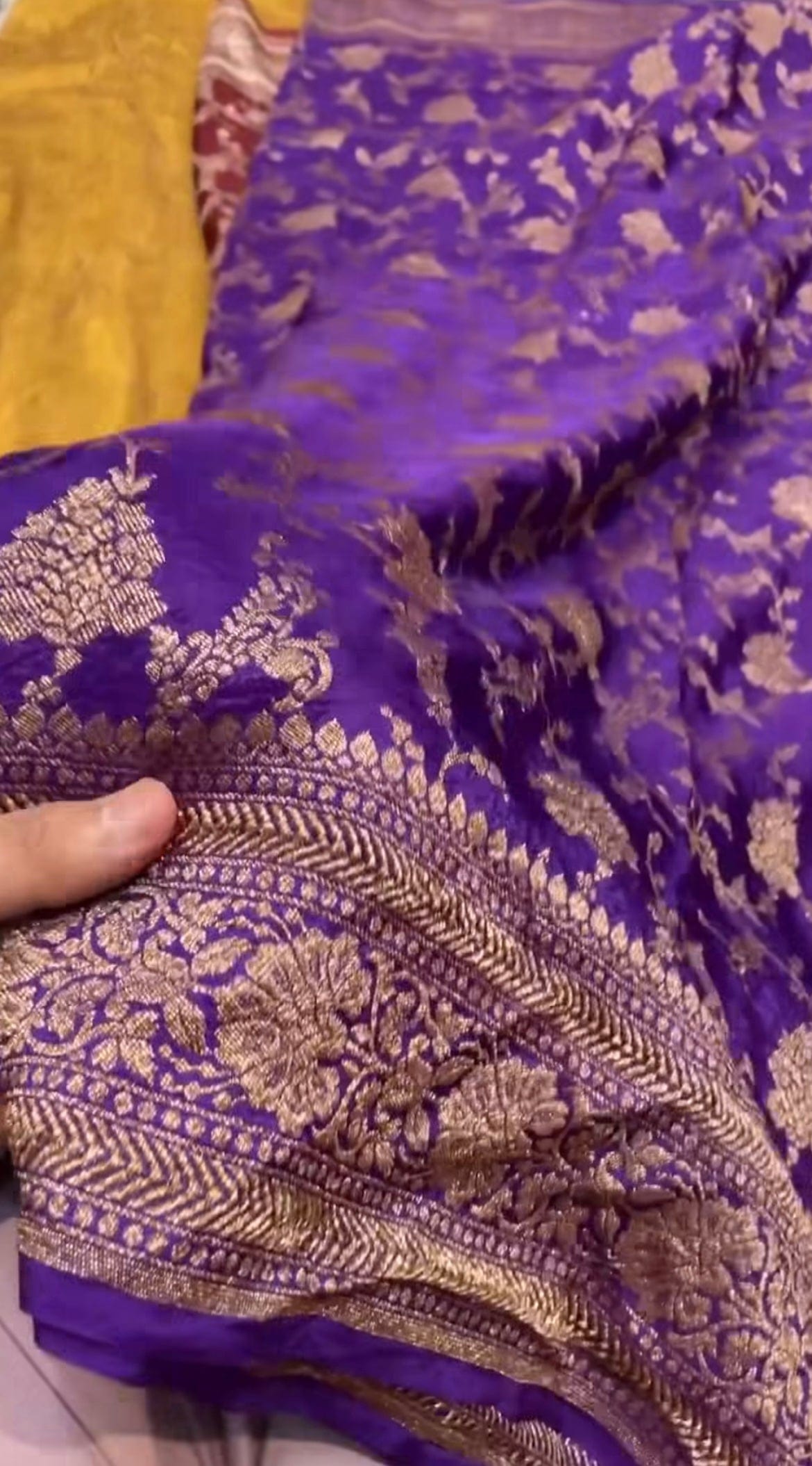 Antara - Pure Khaddi and Crepe Silk Saree