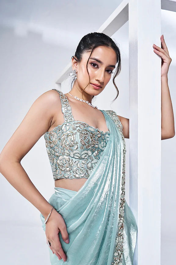 Thanirika - Soft Tissue Crepe Silk Saree