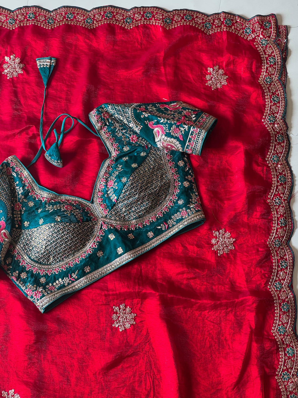 Shreya - Designer Space Silk Saree
