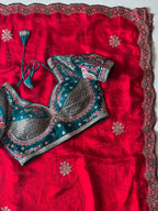 Shreya - Designer Space Silk Saree