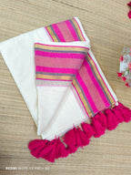 Sarayu - 120 Mul Mul Handloom Cotton Saree