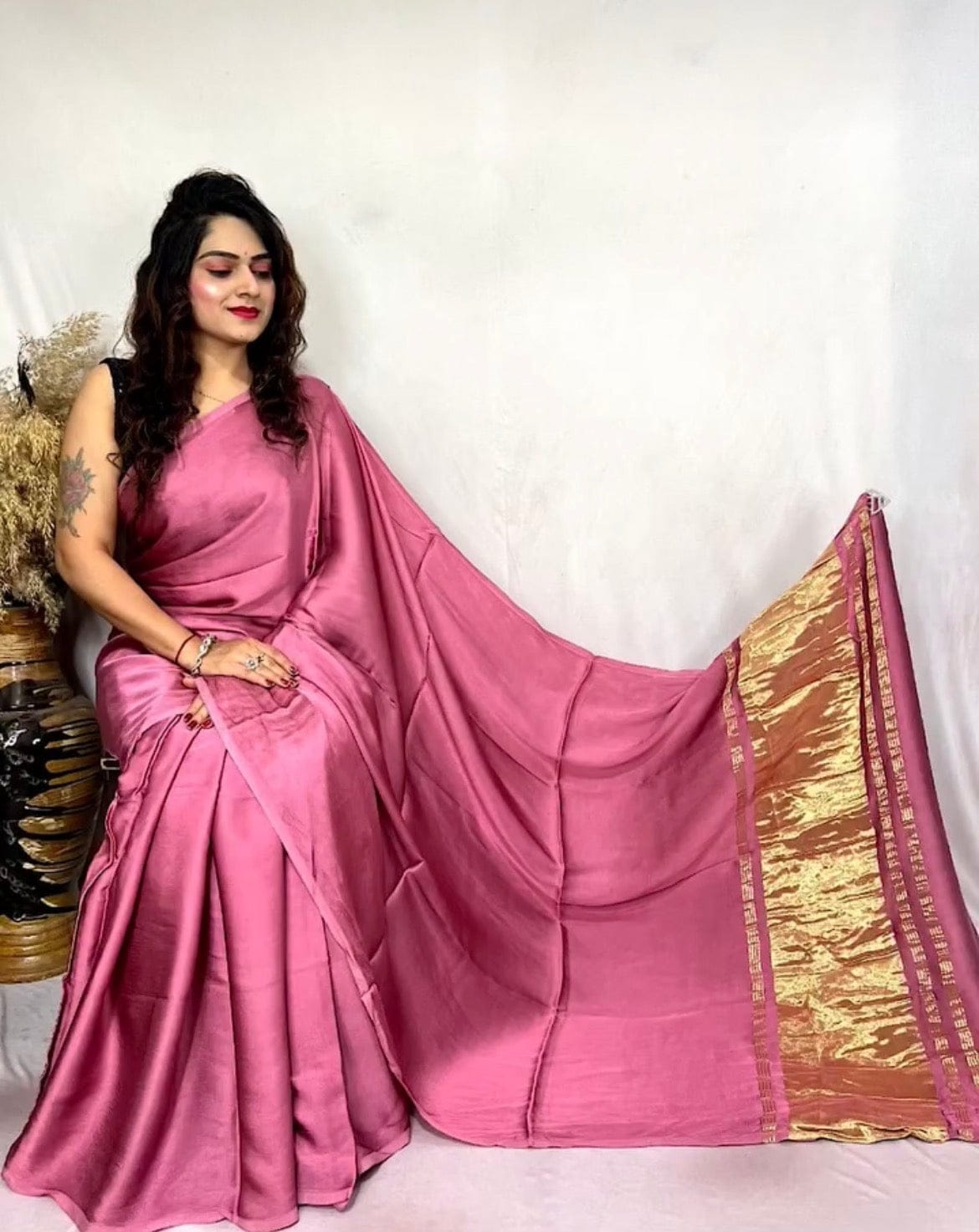 Nila - Pure Modal silk saree