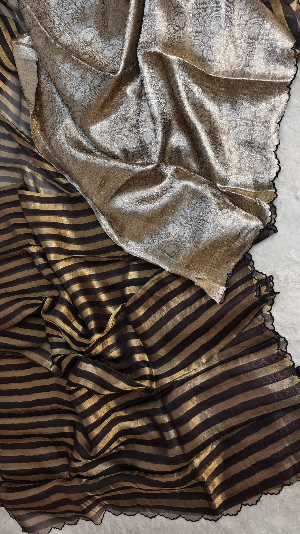 Sidra - Pure Organza Tissue Reshami Zari Silk Saree