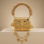 ZP15-Hand Carved German Silver Clutch