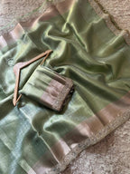 Reshmi - Banarasee Kanchi Tissue Silk Saree